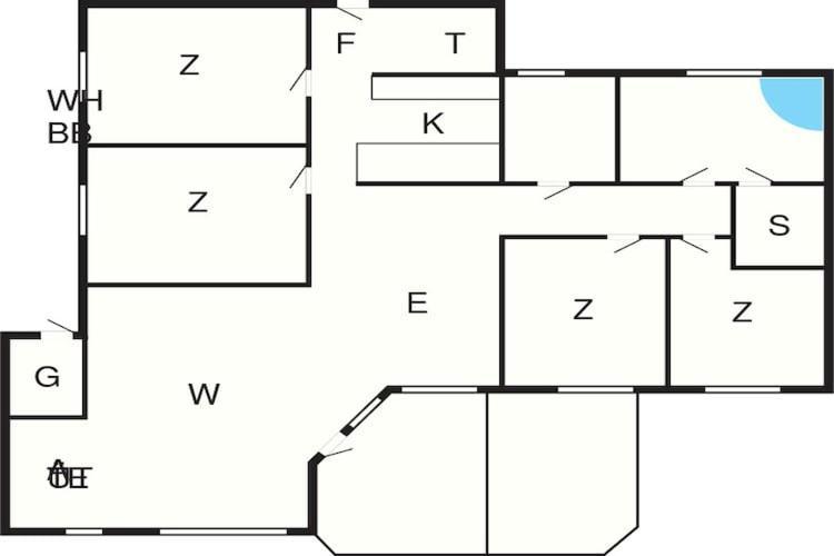 6 Person Holiday Home In Gro Enbrode Grossenbrode Bagian luar foto